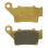 Tsuboss Rear Brake Pad compatible with Honda CB 500 (97-03) BS773 High quality materials. Available in SP or CK-9 (Tsuboss – TBS-HND-1302 CK9 Brake Pad – Sintered Metal for more aggressive braking)